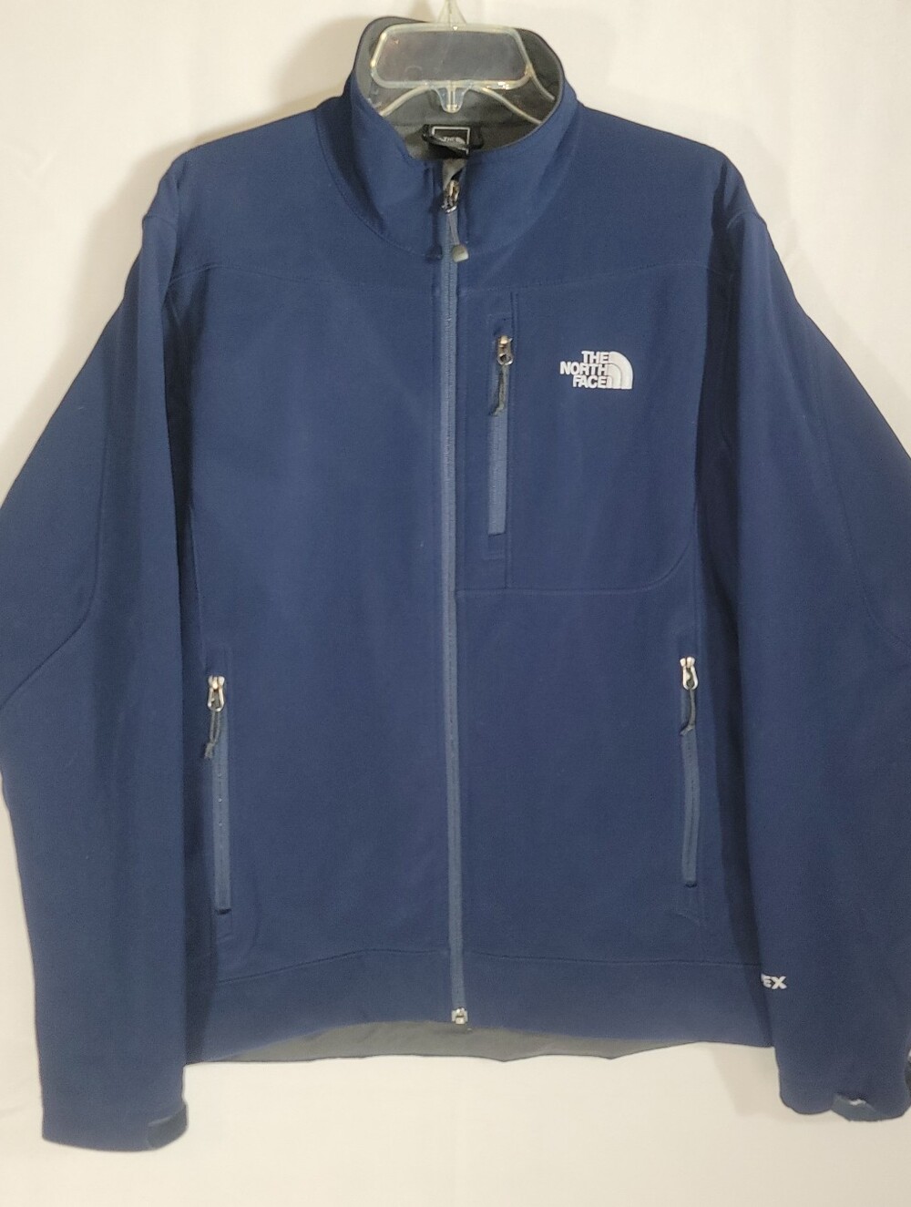 The North Face Apex Men's Navy Lightweight Soft Shell Jacket